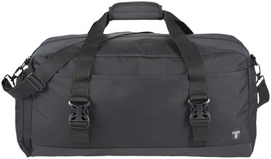 Спортивная сумка Day 21", цвет сплошной черный - 12033500- Фото №3