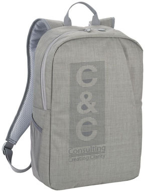 Рюкзак Zip для ноутбука , цвет серый - 12033700- Фото №2