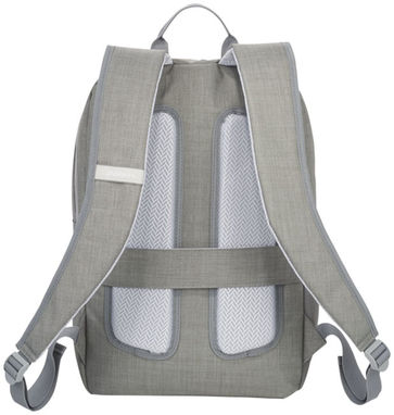 Рюкзак Zip для ноутбука , цвет серый - 12033700- Фото №4