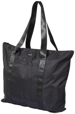 Большая сумка для путешествий, цвет сплошной черный - 12036400- Фото №1