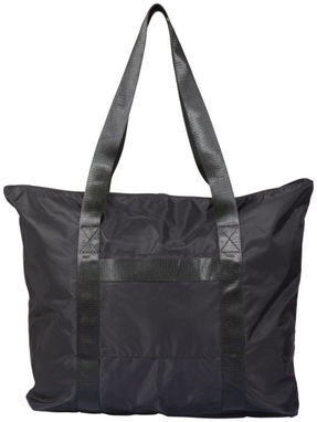 Большая сумка для путешествий, цвет сплошной черный - 12036400- Фото №4