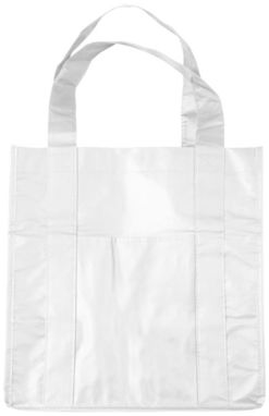 Ламінована сумка для покупок, колір білий - 12036901- Фото №3