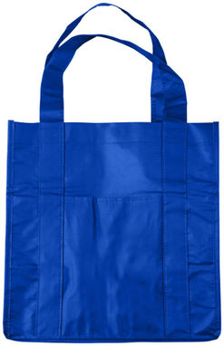 Ламинированная сумка для покупок, цвет ярко-синий - 12036903- Фото №3