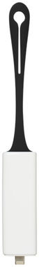 Рower bank Denzi, колір білий, суцільний чорний - 12372900- Фото №3