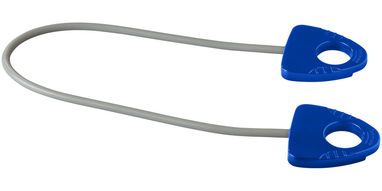 Гумка для занять йогою Dolphin з ручкою, колір яскраво-синій - 12613001- Фото №1