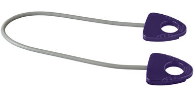 Гумка для занять йогою Dolphin з ручкою, колір пурпурний - 12613005- Фото №1