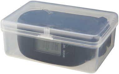 Смарт часы с шагомером Get-Fit, цвет сплошной черный - 12613100- Фото №4
