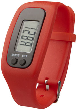 Смарт годинник з крокоміром Get-Fit, колір червоний - 12613102- Фото №1