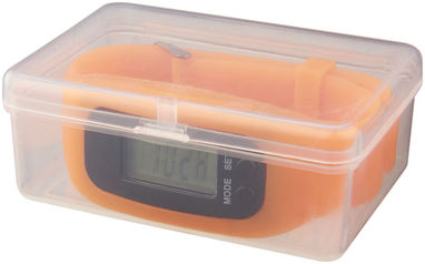 Смарт годинник з крокоміром Get-Fit, колір оранжевий - 12613105- Фото №4