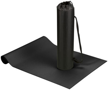 Коврик Cobra для фитнеса и йоги., цвет сплошной черный - 12613200- Фото №1