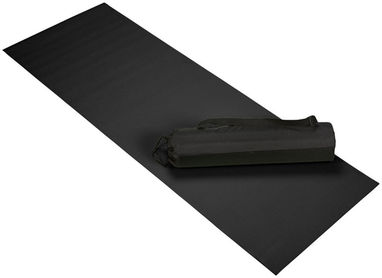 Килимок Cobra для фітнесу та йоги., колір суцільний чорний - 12613200- Фото №4