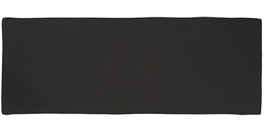 Рушник для фітнесу Alpha, колір суцільний чорний - 12613500- Фото №3