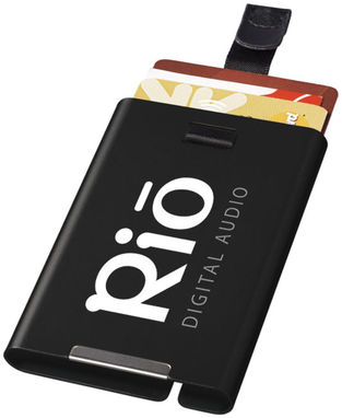 Слайдер Pilot RFID Card, колір суцільний чорний - 13003100- Фото №2