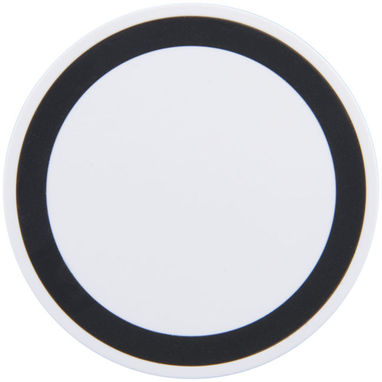Пристрій для бездротової зарядки, колір білий, суцільний чорний - 13426401- Фото №3