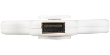 Хаб USB Spin-it Widget , колір білий - 13428201- Фото №5