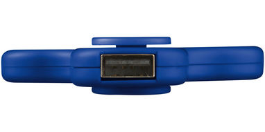 Хаб USB Spin-it Widget , колір яскраво-синій - 13428202- Фото №5