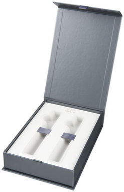 Коробка подарункова DUO PEN, колір сірий - 18980400- Фото №1