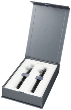 Коробка подарочная DUO PEN, цвет серый - 18980400- Фото №2