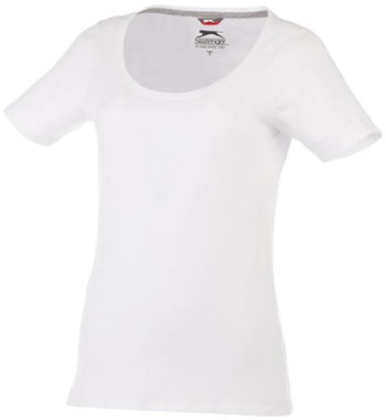 Жіноча футболка з короткими рукавами Bosey, колір білий  розмір XS - 33022010- Фото №1