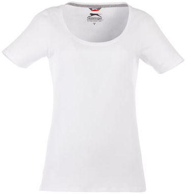 Женская футболка с короткими рукавами Bosey, цвет белый  размер XS - 33022010- Фото №3