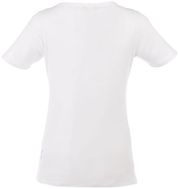Жіноча футболка з короткими рукавами Bosey, колір білий  розмір S - 33022011- Фото №4