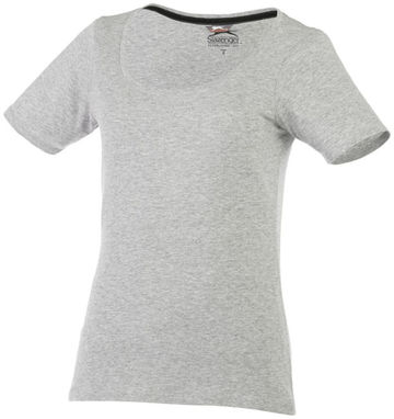 Женская футболка с короткими рукавами Bosey, цвет серый  размер XS - 33022960- Фото №1