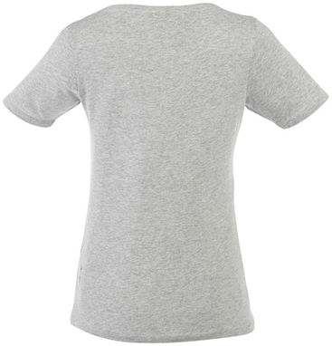 Женская футболка с короткими рукавами Bosey, цвет серый  размер S - 33022961- Фото №4