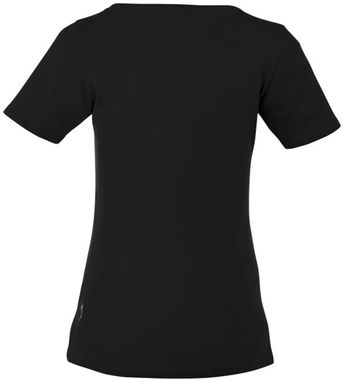 Женская футболка с короткими рукавами Bosey, цвет сплошной черный  размер S - 33022991- Фото №4