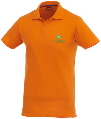 Поло с короткими рукавами Advantage, цвет оранжевый  размер S - 33098331- Фото №2