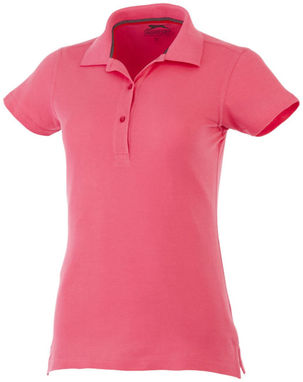 Поло женское с короткими рукавами Advantage, цвет розовый  размер S - 33099211- Фото №1