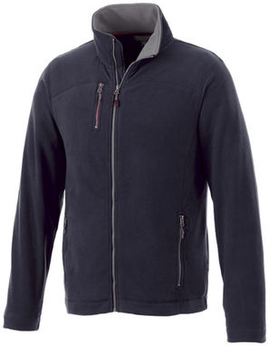 Микрофлисовая куртка Pitch, цвет темно-синий  размер XXL - 33488495- Фото №1