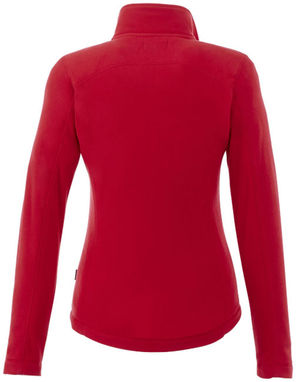 Женская микрофлисовая куртка Pitch, цвет красный  размер XS - 33489250- Фото №4