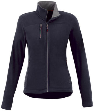 Женская микрофлисовая куртка Pitch, цвет темно-синий  размер XS - 33489490- Фото №3
