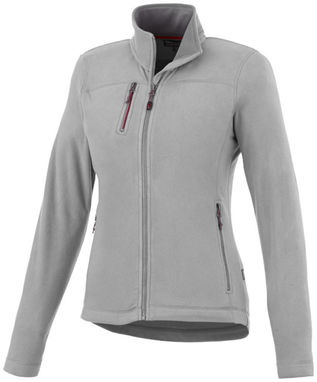 Женская микрофлисовая куртка Pitch, цвет серый  размер XL - 33489904- Фото №1