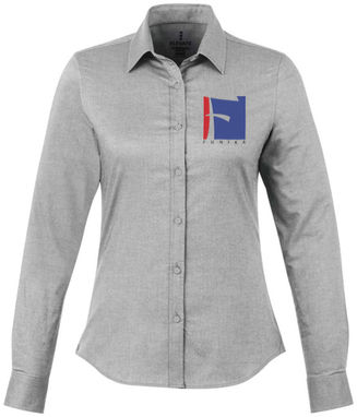Женская рубашка Vaillant, цвет стальной серый  размер XS - 38163920- Фото №2