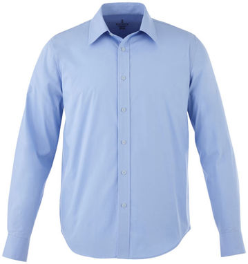 Рубашка с длинными рукавами Hamell, цвет светло-синий  размер M - 38168402- Фото №3