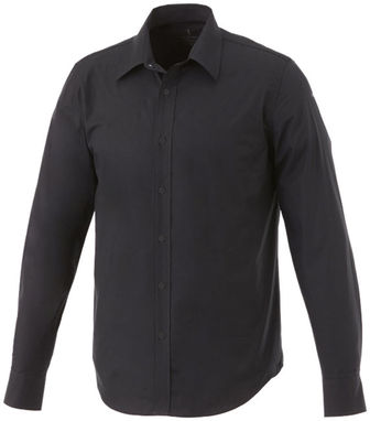 Сорочка з довгими рукавами Hamell, колір суцільний чорний  розмір XL - 38168994- Фото №1