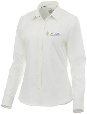 Женская рубашка с длинными рукавами Hamell, цвет белый  размер S - 38169011- Фото №2