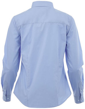 Женская рубашка с длинными рукавами Hamell, цвет светло-синий  размер XS - 38169400- Фото №4