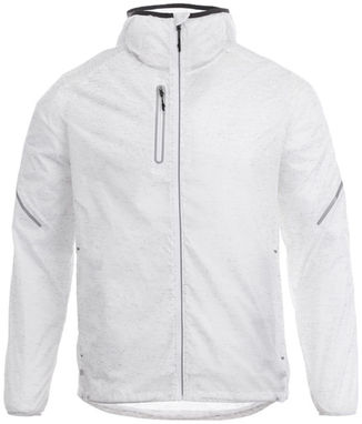 Светоотражающая складная куртка Signal, цвет белый  размер XXL - 39335015- Фото №3