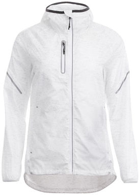 Жіноча світловідбиваюча складна куртка Signal, колір білий  розмір XS - 39336010- Фото №3