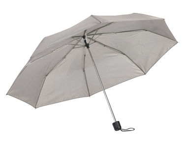 Зонт складной PICOBELLO, цвет серый - 56-0101235- Фото №1