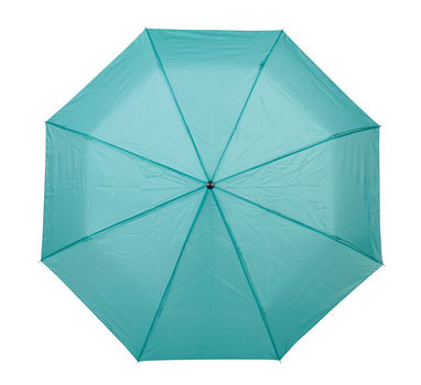 Зонт складной PICOBELLO, цвет бирюзовый - 56-0101240- Фото №2