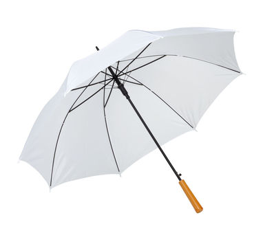 Зонт-трость автоматический LIMBO, цвет белый - 56-0103362- Фото №1