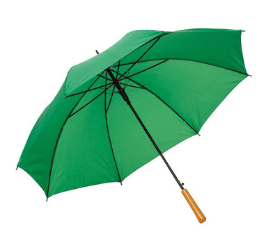 Зонт-трость автоматический LIMBO, цвет зелёный - 56-0103365- Фото №1