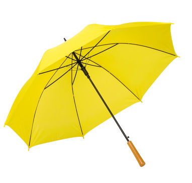 Зонт-трость автоматический LIMBO, цвет жёлтый - 56-0103367- Фото №1