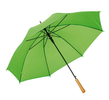 Зонт-трость автоматический LIMBO, цвет светло-зелёный - 56-0103368- Фото №1