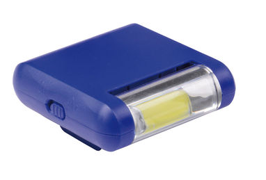 Лампа COB з затискачем CAP CLIP, колір синій - 56-0403183- Фото №1