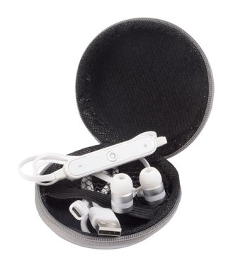 Навушники внутрішньоканальні бездротові FRESH SOUND, колір білий - 56-0406218- Фото №2