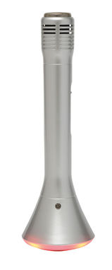 Mікрофон для караоке Bluetooth CHOIR, колір сріблястий - 56-0406220- Фото №4